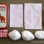 DIY Craft kits for kids: Upcycled Altoids tin doll bed