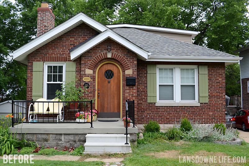 Painting concrete porch steps