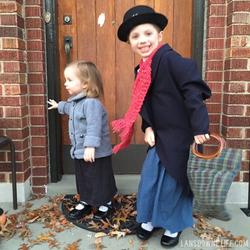 DIY Mary Poppins costumes