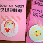 You’re all write: Mini notebook valentines + FREE printable