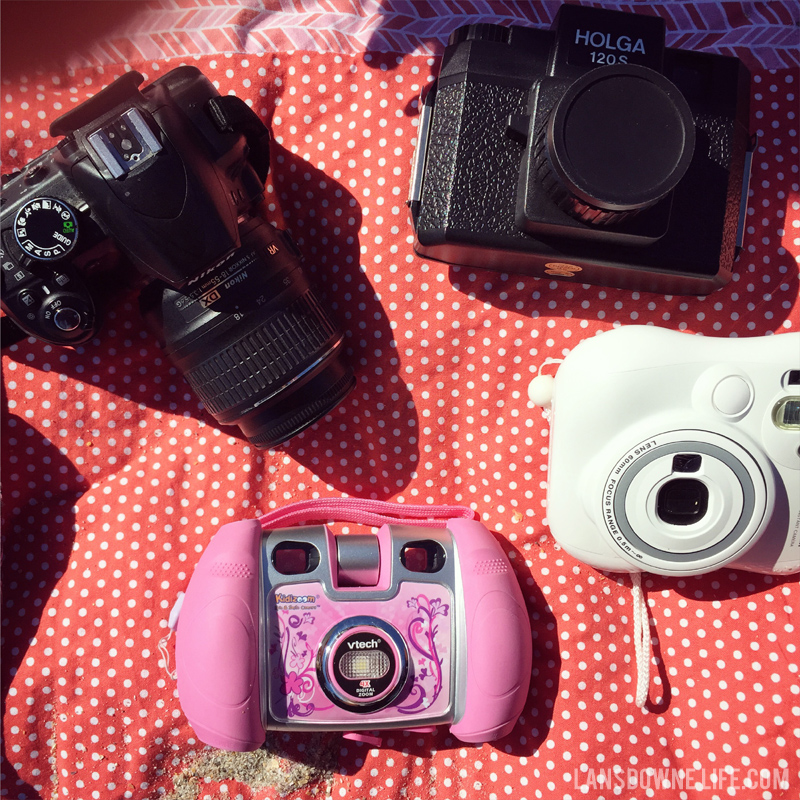 Cameras at the beach