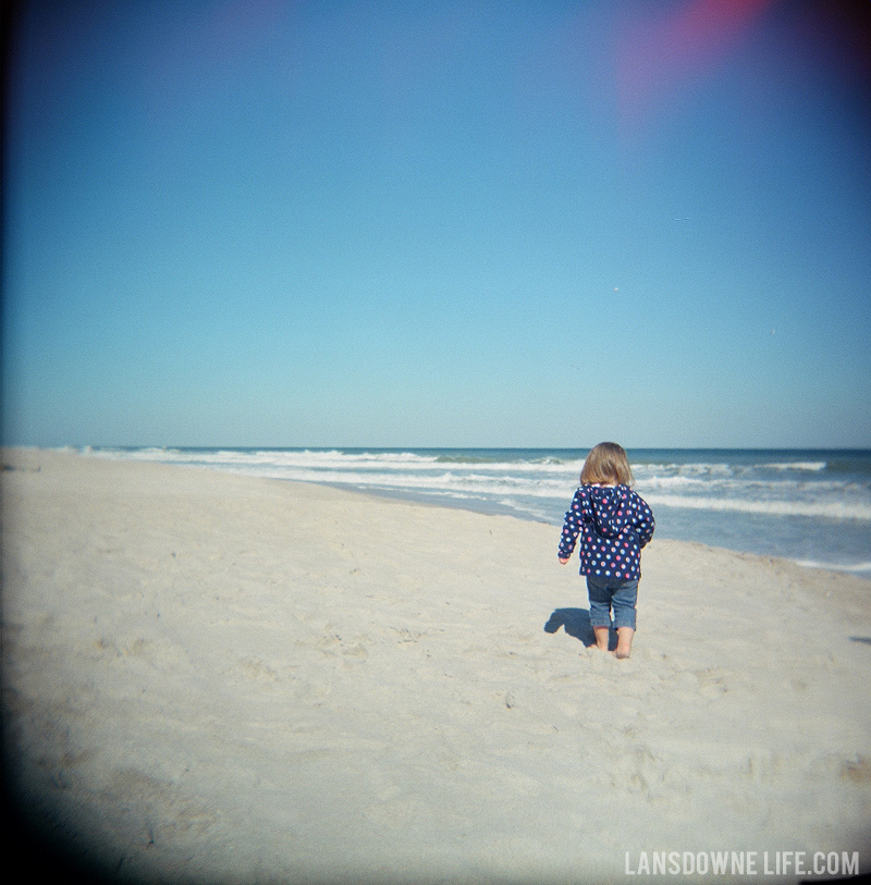 Holga at the beach