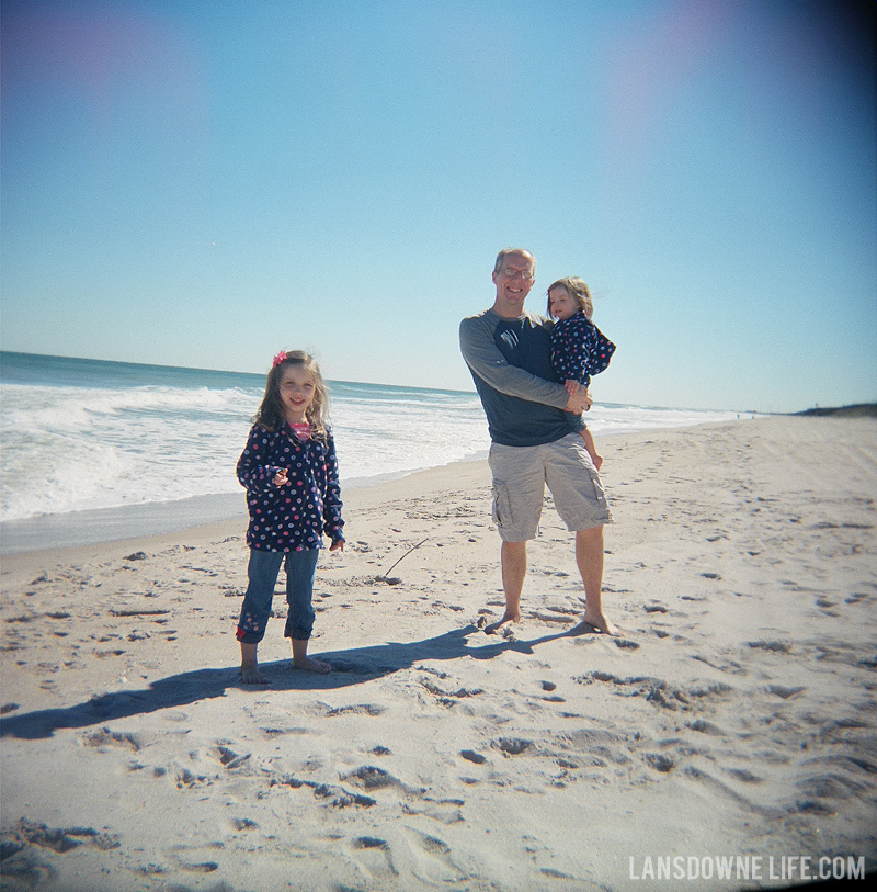 Holga at the beach