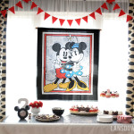 Mickey and Minnie Mouse birthday party