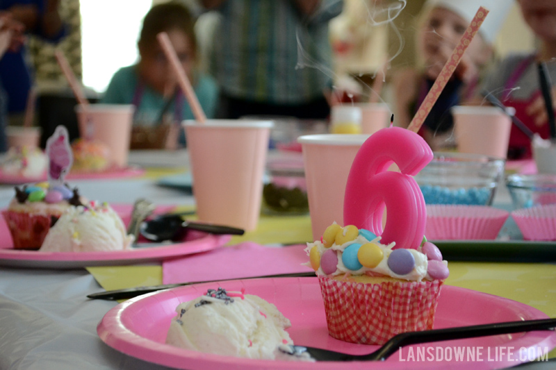 Baking birthday party