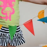 DIY Craft kits for kids: Felt pennant banner