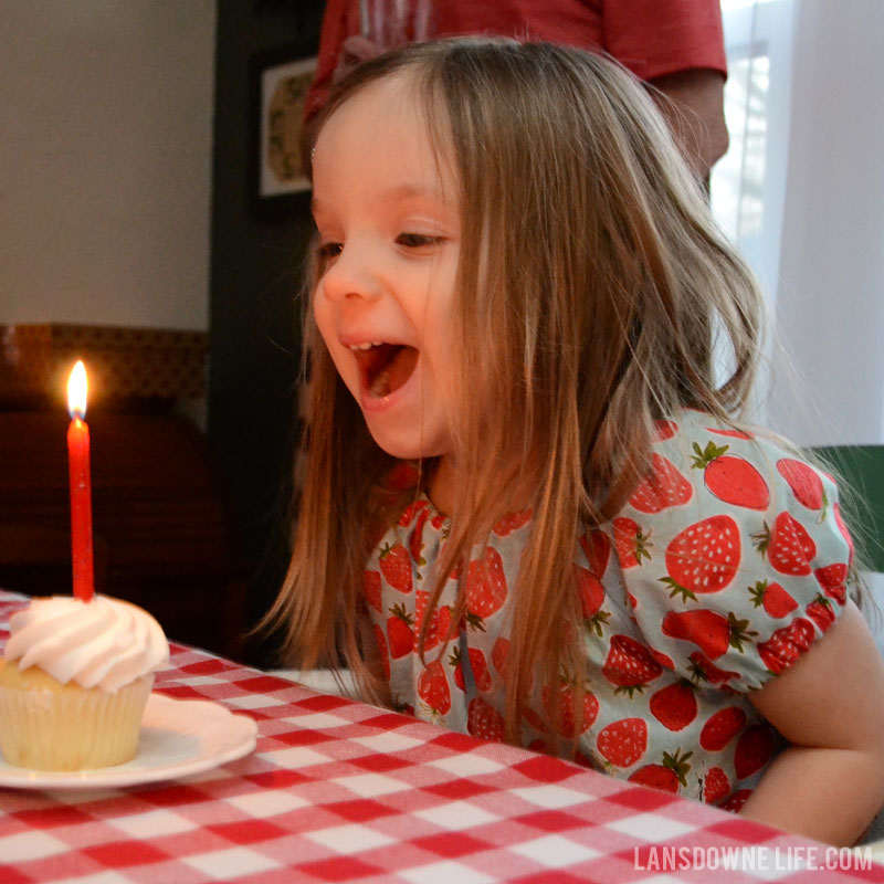 Strawberry birthday party